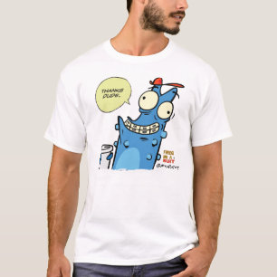 T-shirt Chemise de type merci (divers styles/couleurs)