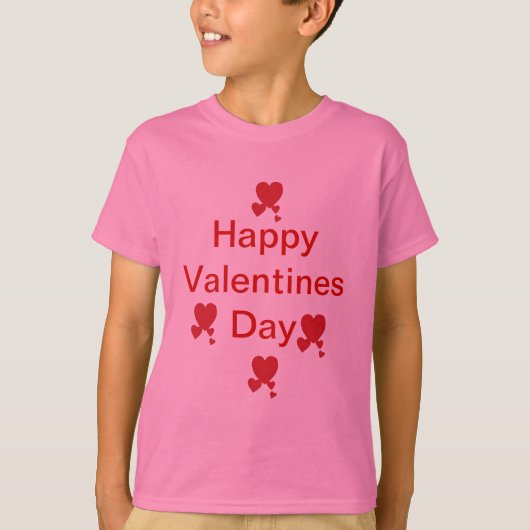 T-shirt chemise de valentine (Devant)