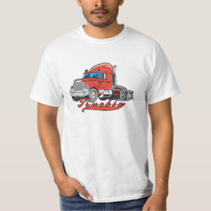 T-shirt Chemise de valeur de Truckin pour les hommes qui