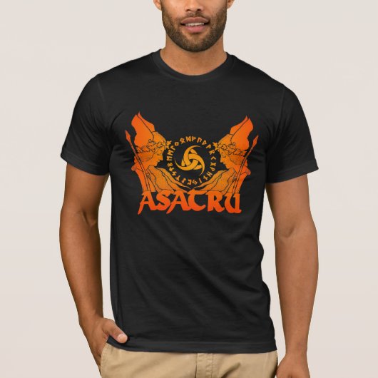 T-shirt Chemise de Valkyrie Asatru (Devant)