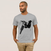 T-shirt Chemise de vélomoteur (Devant entier)