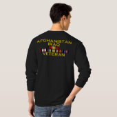 T-shirt Chemise de vétérinaire de l'Afghanistan et de (Dos entier)