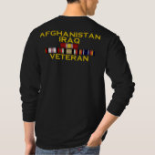 T-shirt Chemise de vétérinaire de l'Afghanistan et de (Dos)
