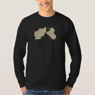 T-shirt Chemise de vétérinaire d'OEF OIF avec l'avant de