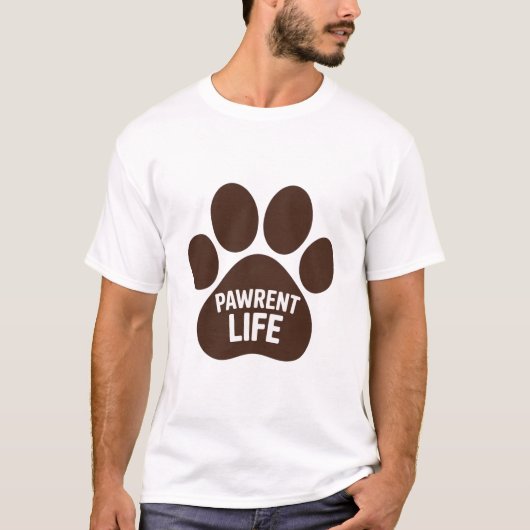 T-shirt Chemise de vie Pawrent (Devant)