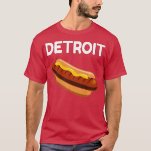 T-shirt Chemise de ville pour hot-dog Detroit incroyable c