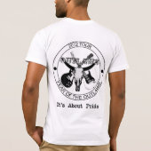 T-shirt Chemise de visite des hors-la-loi 2012 (Dos)