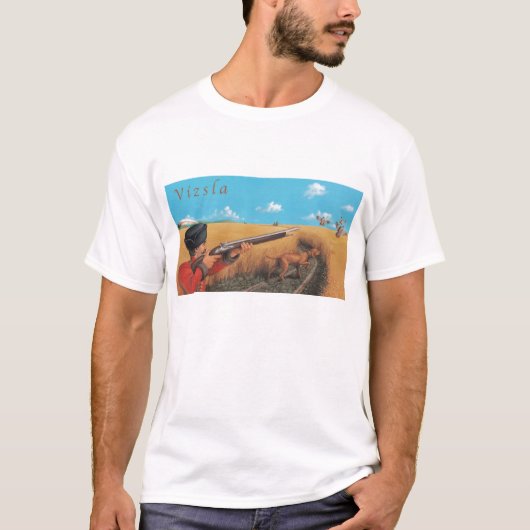 T-shirt Chemise de Vizsla (Devant)