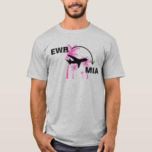 T-shirt Chemise de voyage à Miami Floride