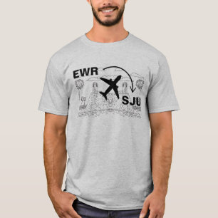 T-shirt Chemise de Voyage à San Juan Porto Rico