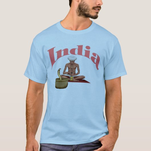 T-shirt Chemise de voyage Inde (Devant)