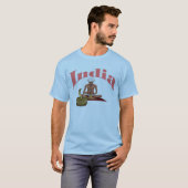 T-shirt Chemise de voyage Inde (Devant entier)