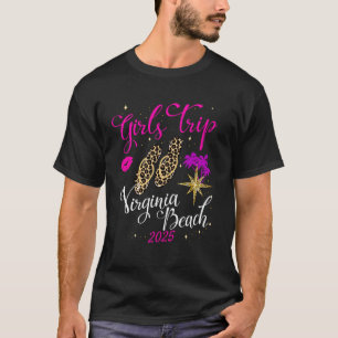 T-shirt Chemise de voyage pour filles à Virginia Beach 202