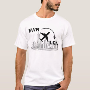 T-shirt Chemise de voyage vers NYC