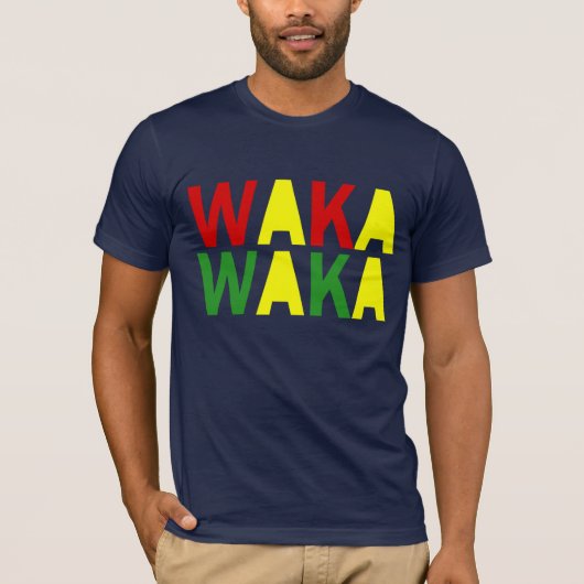 T-shirt Chemise de Waka Waka Afrique (Devant)