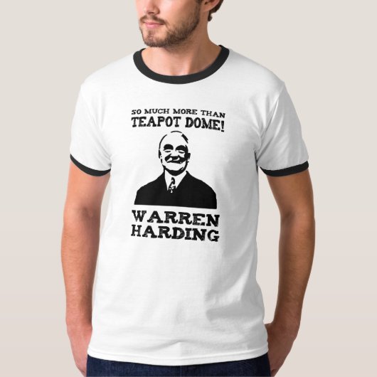 T-shirt Chemise de Warren Harding Teapot Dome (Devant)