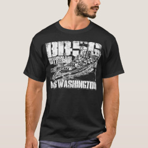 T-shirt Chemise de Washington de cuirassé