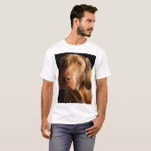 T-shirt Chemise de Weimaraner (Devant entier)