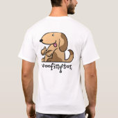 T-shirt Chemise de Woofington (Dos)