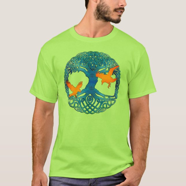 T-shirt Chemise de Yggdrasil (Devant)