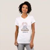 T-shirt chemise de yoga (Devant entier)