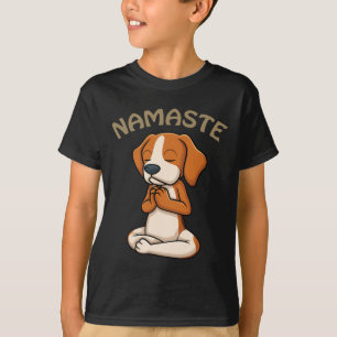 T-shirt Chemise de yoga pour chien Cadeau de yoga drôle po