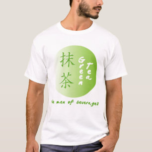 T-shirt Chemise de zen de thé vert