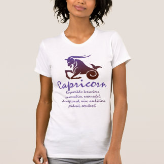 T-shirt Chemise de zodiaque de Capricorne