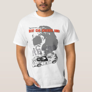 T-shirt Chemise de zombi de voiture de course miniature