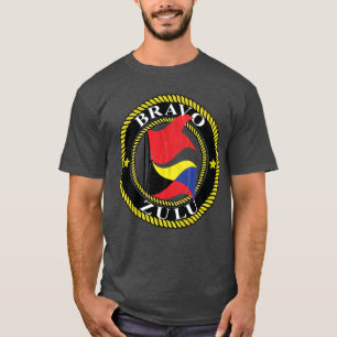 T-shirt Chemise de zoulou de bravo
