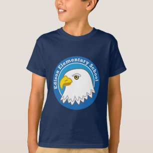 T-shirt Chemise d'Eagle d'enfants (foncée)