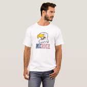 T-shirt Chemise d'Eagle 'Merica (Devant entier)