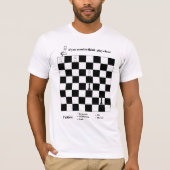 T-shirt Chemise d'échecs (Devant)