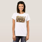 T-shirt Chemise déclaration BOTTLE POPPER Orange Frais (Devant entier)
