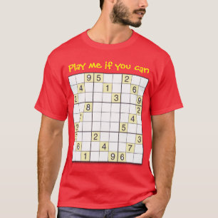 T-shirt Chemise d'écrou de Sudoku