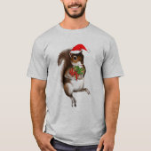 T-shirt Chemise d'écureuil Yule Tide (Devant)