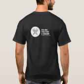T-shirt Chemise d'EEB de quatre fractales (Dos)