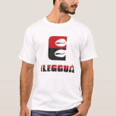 T-shirt Chemise d'Eleggua. Conception iconique avec le (Devant)