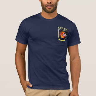 T-shirt Chemise d'emblème de l'Espagne