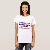 T-shirt Chemise d'Emerald Isle (Devant entier)
