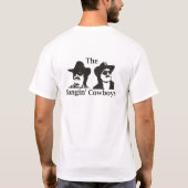 T-shirt Chemise d'émoticône de cowboys de Sangin (Dos)