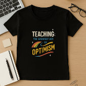 T-shirt Chemise d'enseignement; Enseignant inspiré; Optimi