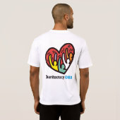 T-shirt Chemise d'entraînement de la charitocratie (Dos entier)