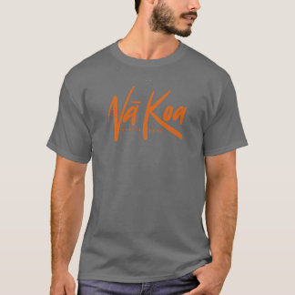 T-shirt Chemise d'entraînement Na Kane Koa (gris-orange)