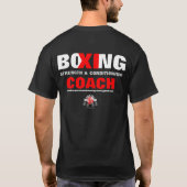 T-shirt Chemise d'entraîneur de boxe (Dos)