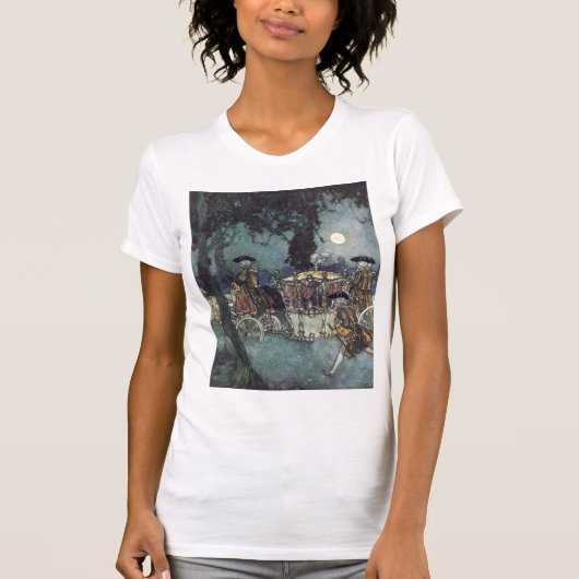 T-shirt Chemise d'entraîneur de Cendrillon (Devant)