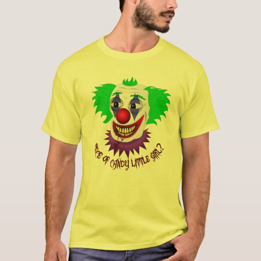T-shirt Chemise déplaisante de clown (Devant)