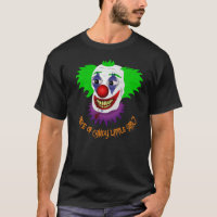 Chemise déplaisante drôle de clown