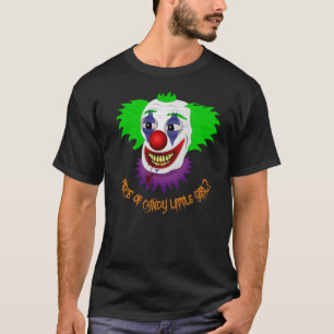 T-shirt Chemise déplaisante drôle de clown