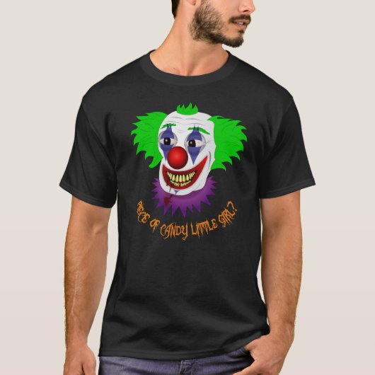 T-shirt Chemise déplaisante drôle de clown (Devant)